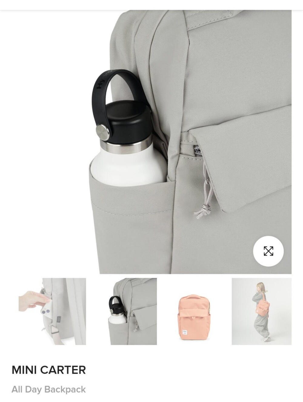 hellolulu Mini Carter Padded Backpack - Picture 7 of 8